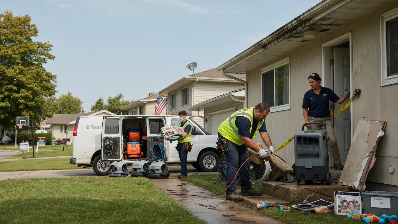 Water Damage Restoration in Middletown, IN near me